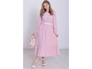 *Платье женское Ф-1-069и (пудра) от компании Новое Кимоно, г. Иваново