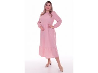 *Платье женское Ф-1-069и (пудра) от компании Новое Кимоно, г. Иваново