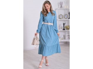 *Платье женское Ф-1-069к (морская волна) от компании Новое Кимоно, г. Иваново