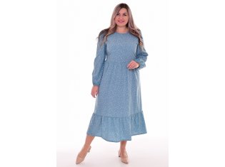 *Платье женское Ф-1-069к (морская волна) от компании Новое Кимоно, г. Иваново