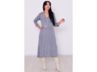 *Платье женское Ф-1-071а (темно-серый) от компании Новое Кимоно, г. Иваново