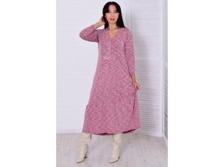 *Платье женское Ф-1-071б (бордо) от компании Новое Кимоно, г. Иваново