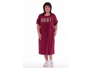 *Платье женское Ф-1-31 (бордо) от компании Новое Кимоно, г. Иваново