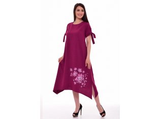 *Платье женское Ф-1-34к (малина) от компании Новое Кимоно, г. Иваново