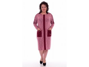 *Платье женское Ф-1-45 (бордо) от компании Фореска 37, г. Иваново