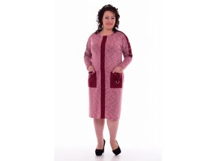 *Платье женское Ф-1-45 (бордо) от компании Фореска 37, г. Иваново