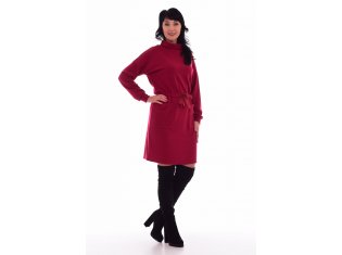 *Платье женское Ф-1-51в (бордо) от компании Новое Кимоно, г. Иваново