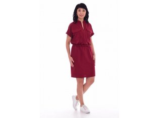 *Платье женское Ф-1-57б (бордо) от компании Фореска 37, г. Иваново