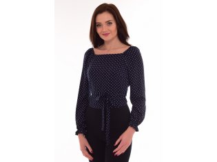 *Туника женская Ф-2-030а (темно-синий) от компании Новое Кимоно, г. Иваново