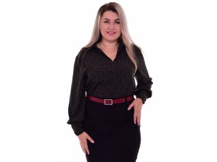 *Туника женская Ф-2-032е (черный) от компании Новое Кимоно, г. Иваново