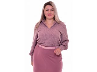 *Туника женская Ф-2-032г (какао) от компании Новое Кимоно, г. Иваново