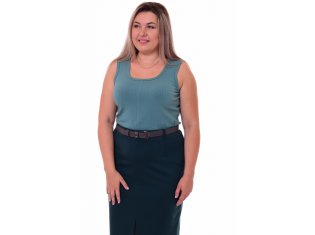 *Топ женский Ф-2-035 (зеленый) от компании Фореска 37, г. Иваново