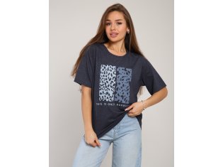 *Футболка женская Ф-2-043в (графит) от компании Новое Кимоно, г. Иваново