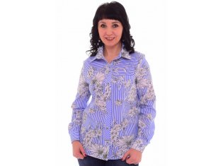 *Рубашка женская Ф-2-07 от компании Новое Кимоно, г. Иваново