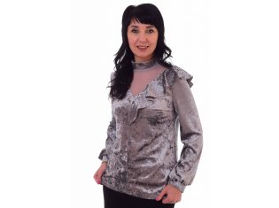 *Джемпер женский Ф-2-13б (серый) от компании Новое Кимоно, г. Иваново