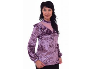 *Джемпер женский Ф-2-13д (сирень) от компании Новое Кимоно, г. Иваново