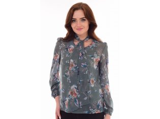 *Туника женская Ф-2-18в (зелёный) от компании Новое Кимоно, г. Иваново