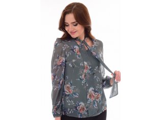 *Туника женская Ф-2-18в (зелёный) от компании Фореска 37, г. Иваново