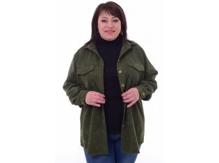 *Рубашка женская Ф-2-21 (хаки) от компании Фореска 37, г. Иваново