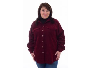 *Рубашка женская Ф-2-21а (бордо) от компании Новое Кимоно, г. Иваново