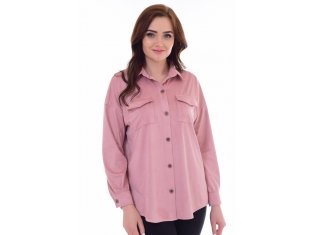 *Рубашка женская Ф-2-22 (пудра) от компании Фореска 37, г. Иваново