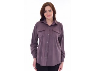 *Рубашка женская Ф-2-22в (сухая роза) от компании Фореска 37, г. Иваново