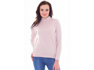 *Джемпер женский Ф-3-026б (пудра) от компании Новое Кимоно, г. Иваново