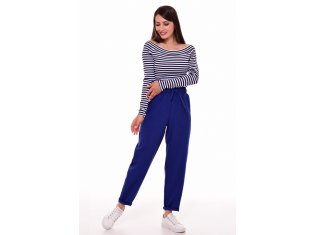 *Джемпер женский Ф-3-037 (сине-белая полоска) от компании Новое Кимоно, г. Иваново