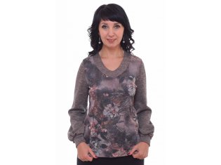 *Джемпер женский Ф-3-03а от компании Новое Кимоно, г. Иваново