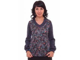 *Джемпер женский Ф-3-03е (ромб) от компании Новое Кимоно, г. Иваново