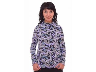 *Водолазка женская Ф-3-04д (сирень) от компании Новое Кимоно, г. Иваново