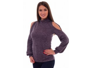 *Джемпер женский Ф-3-14г (фиолетовый) от компании Фореска 37, г. Иваново