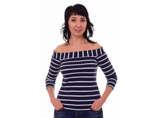 *Джемпер женский Ф-3-22а (синий) от компании Новое Кимоно, г. Иваново