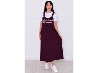 *Сарафан женский Ф-4-07х (слива) от компании Новое Кимоно, г. Иваново