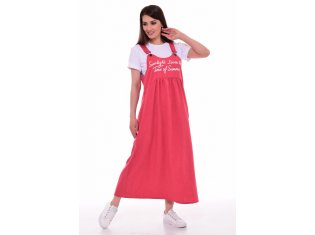 *Сарафан женский Ф-4-07л (коралл) от компании Новое Кимоно, г. Иваново