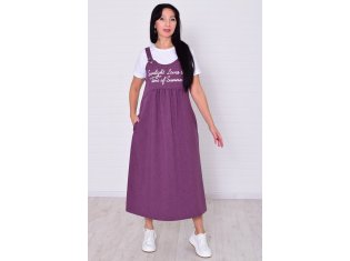 *Сарафан женский Ф-4-07ш (темно-сиреневый) от компании Новое Кимоно, г. Иваново