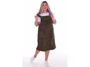 *Сарафан женский Ф-4-08б (хаки) от компании Новое Кимоно, г. Иваново
