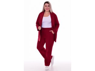 *Костюм женский Ф-5-010а (винный) от компании Новое Кимоно, г. Иваново