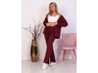 *Костюм женский Ф-5-013ж (марсала) от компании Фореска 37, г. Иваново