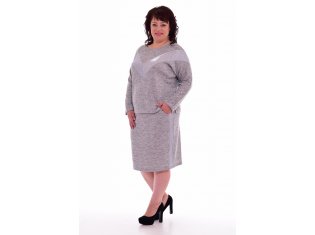 *Костюм женский Ф-5-04а (серый) от компании Новое Кимоно, г. Иваново