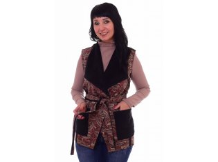 *Жилет женский Ф-7-03б от компании Новое Кимоно, г. Иваново