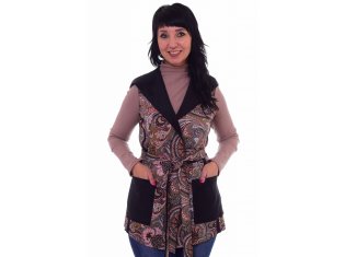 *Жилет женский Ф-7-04а от компании Новое Кимоно, г. Иваново