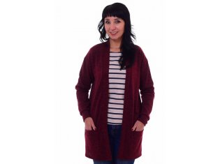 *Кардиган женский Ф-7-07а (бордо) от компании Фореска 37, г. Иваново