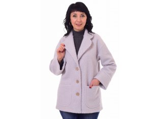 *Жакет женский Ф-7-09 (серый) от компании Новое Кимоно, г. Иваново