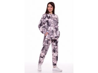 *Брюки женские Ф-8-011 (серый), Тай-дай от компании Фореска 37, г. Иваново