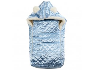 Товар Конверт прогулочный с ушками "TEDDY" ЗИМА овечий мех от компании Леди-текс