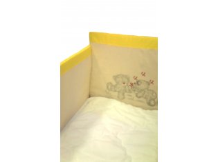 Товар Бортики в детскую кроватку "TEDDY"фотопечать со съёмными чехлами от компании Леди-текс