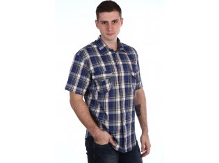 Рубашка мужская кор. рукав от компании Натали 37 (Natali), г. Иваново