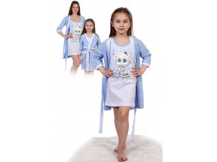 Пеньюар Аистенок детский от компании Натали 37 (Natali), г. Иваново