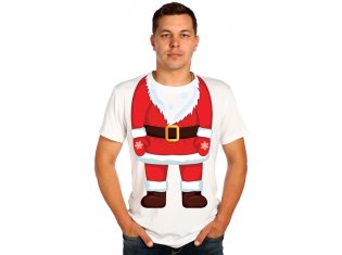 Товар Футболка мужская с принтом новогодняя от производителя оптом от компании Ивмодель